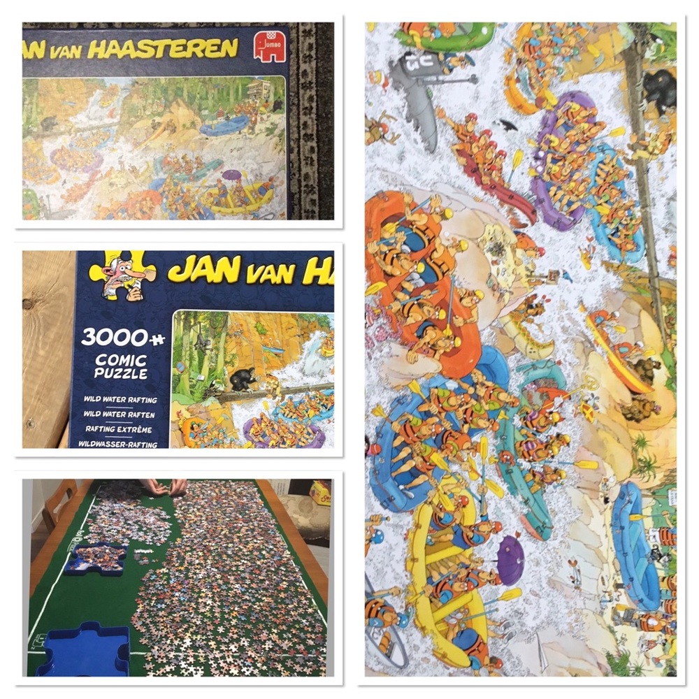 🎅🤶 🎄 JAN VAN HAASTEREN Wild Water Rafting 3000 Pcs